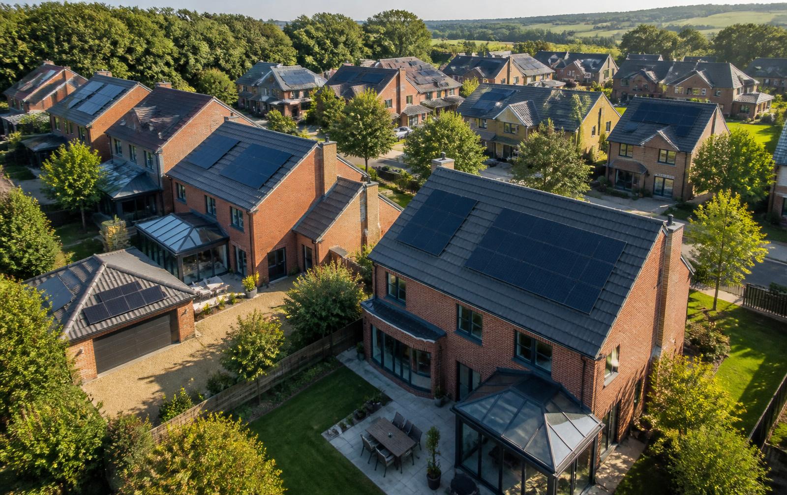 Suburban development, Newton Mearns
